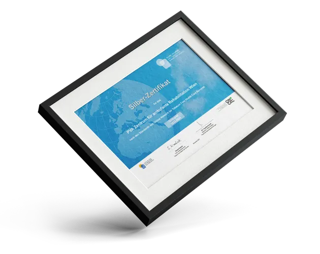 Silber-Tabakfrei-Zertifikat PV ZAR Wien